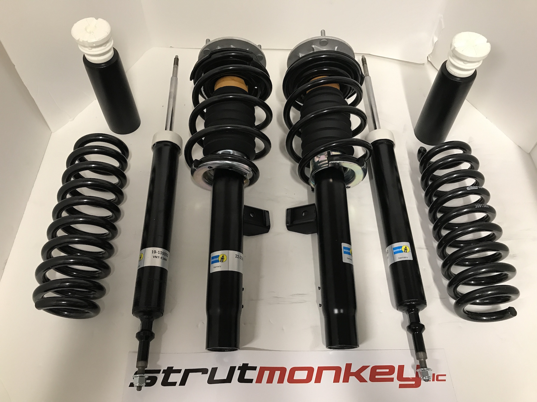 BMW 3 Series e90 320d Shock Absorber Rear Right O/S Set Complete Suspension Leg